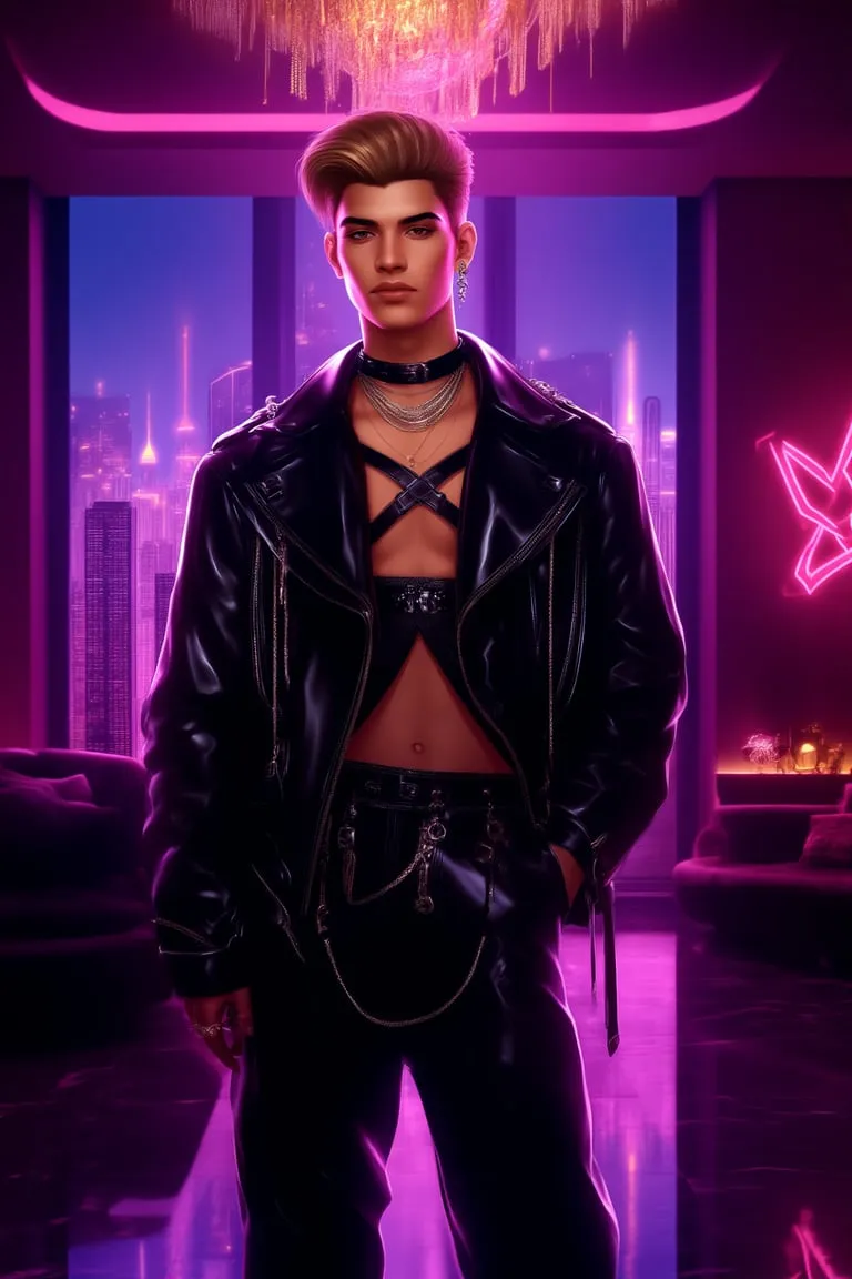 Finn in an editorial look