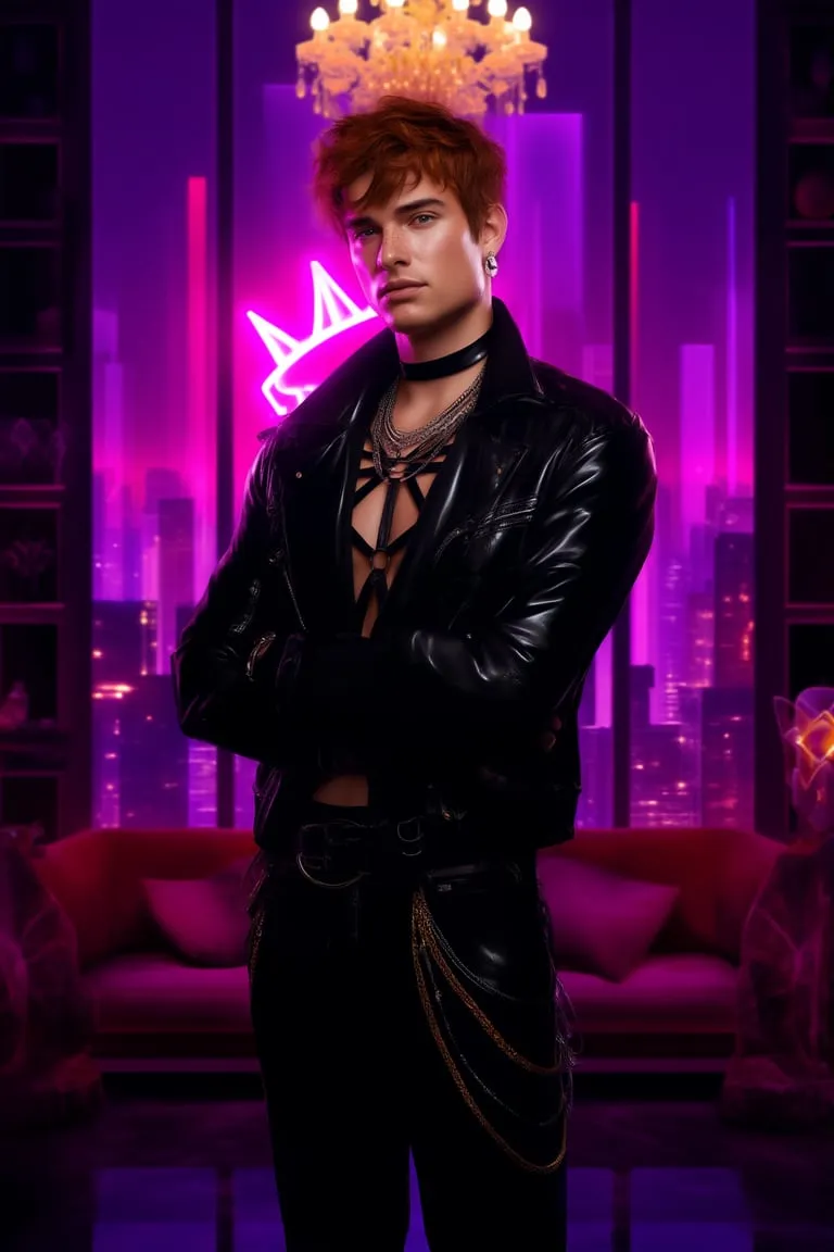 Marek in an editorial look